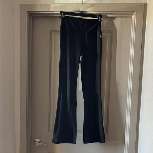 U.S. Polo Assn. Pants - U.S. Polo Assn. Black Flared Leggings